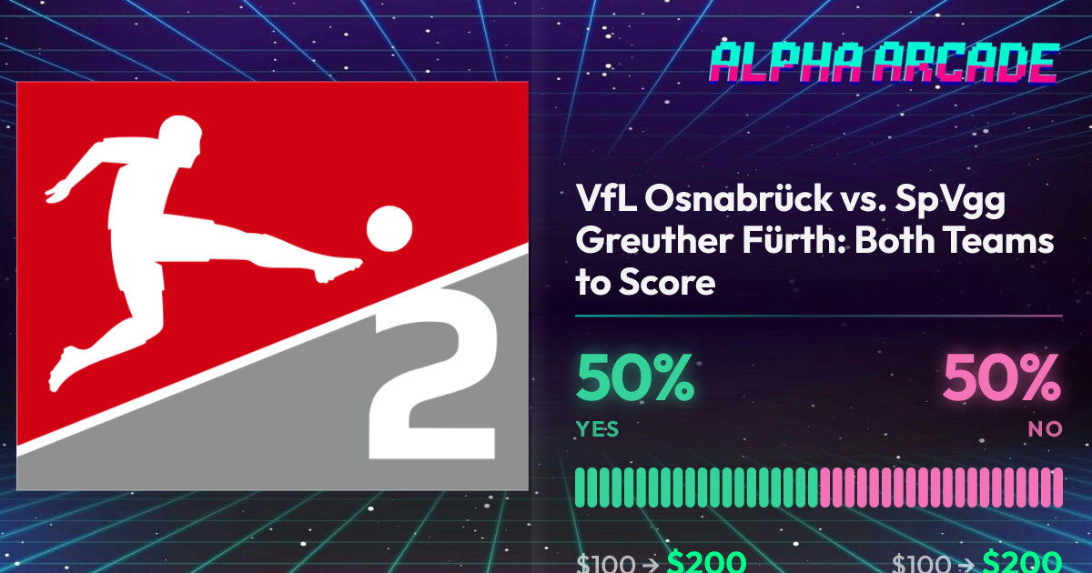 YES 50% / NO 50%