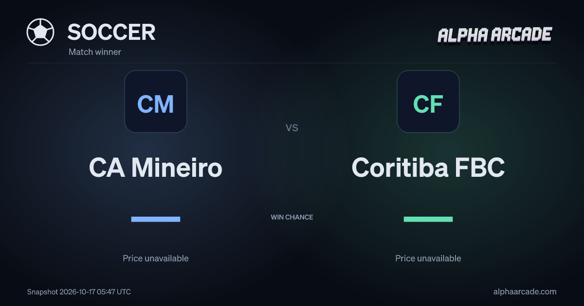 SOCCER: CA Mineiro — / Coritiba FBC —