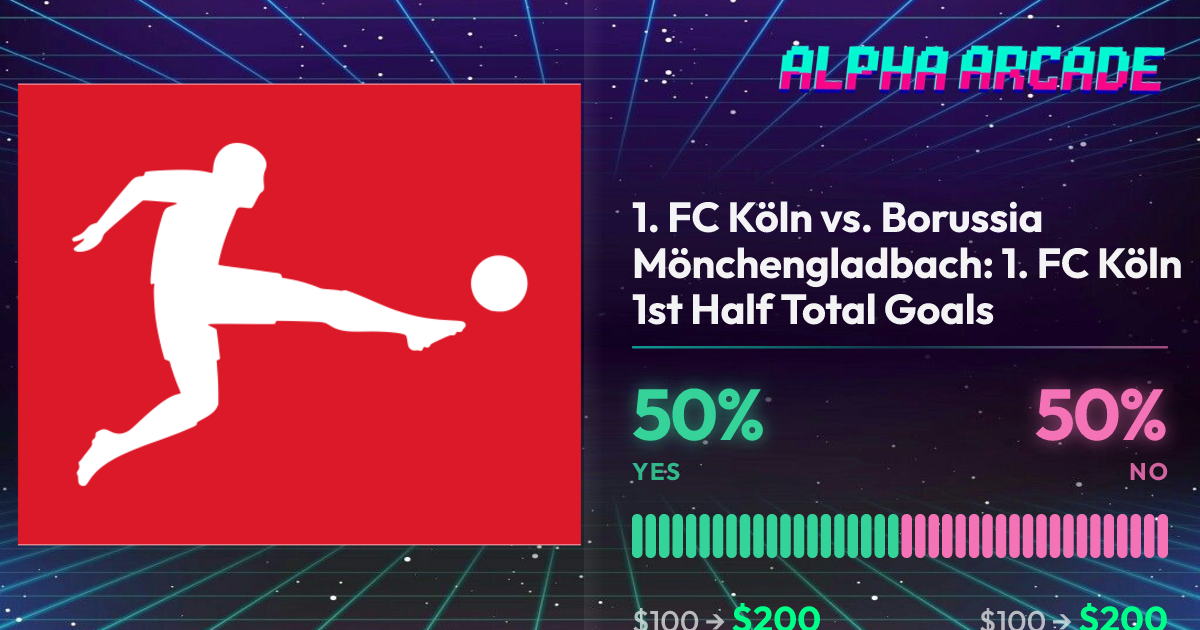 YES 50% / NO 50%