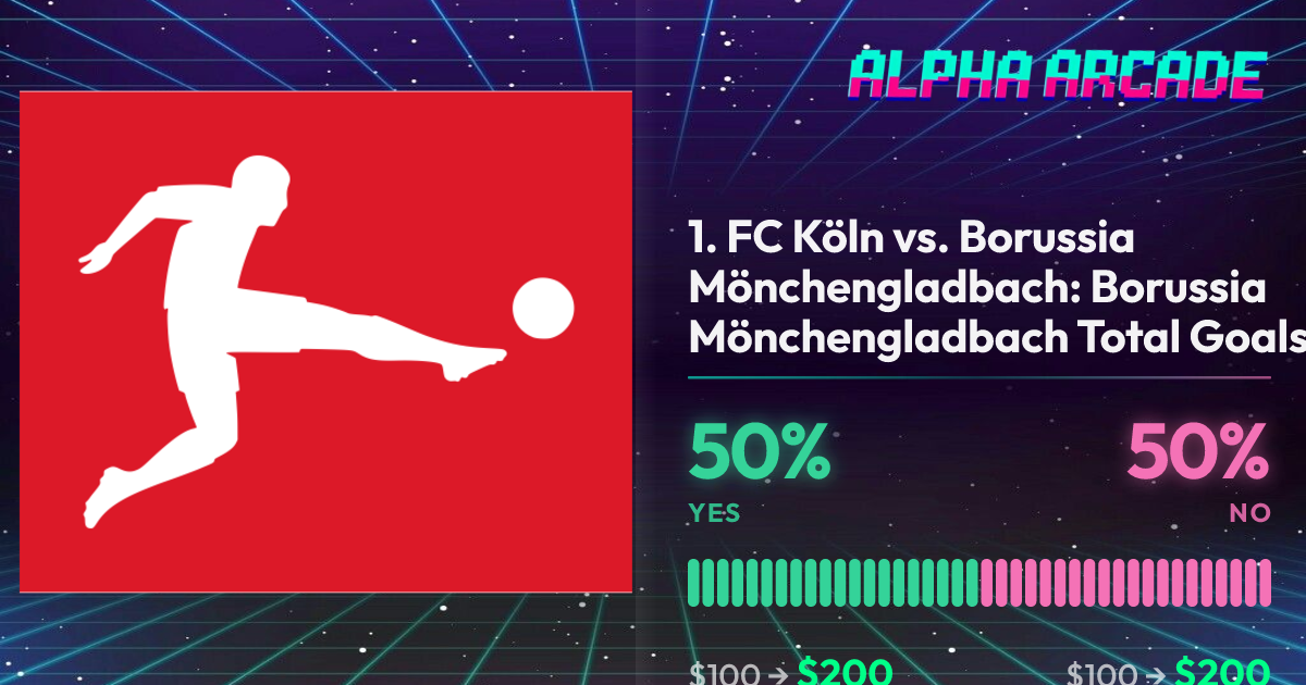 YES 50% / NO 50%