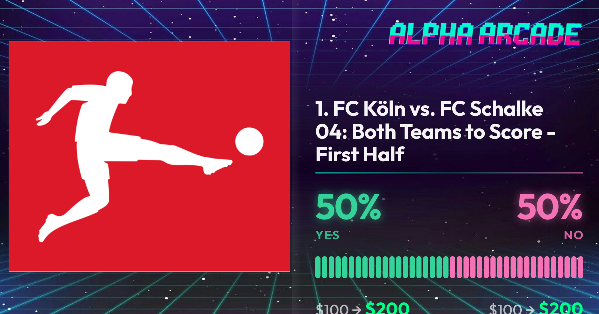 YES 50% / NO 50%
