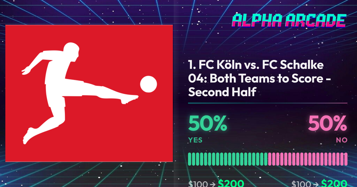 YES 50% / NO 50%
