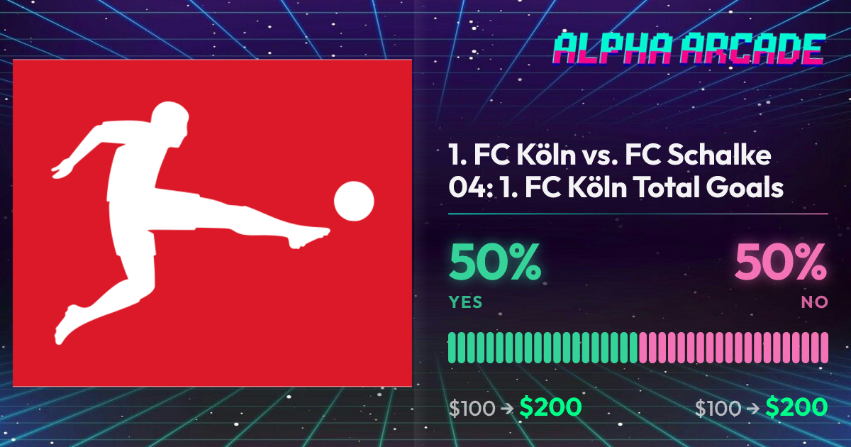 YES 50% / NO 50%