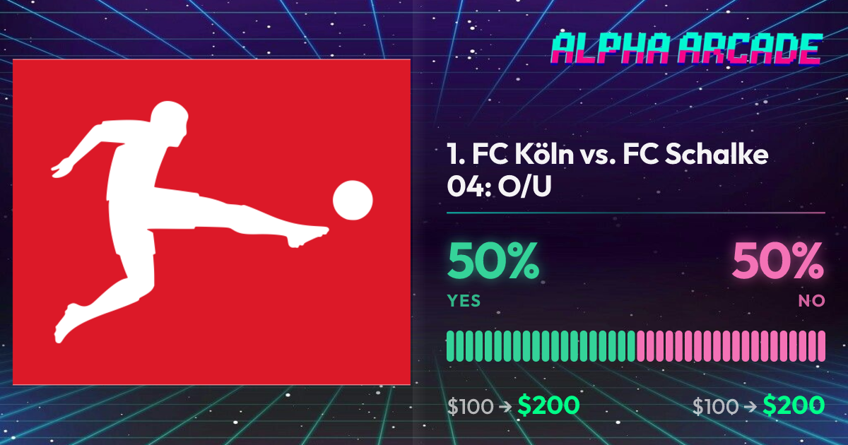 YES 50% / NO 50%