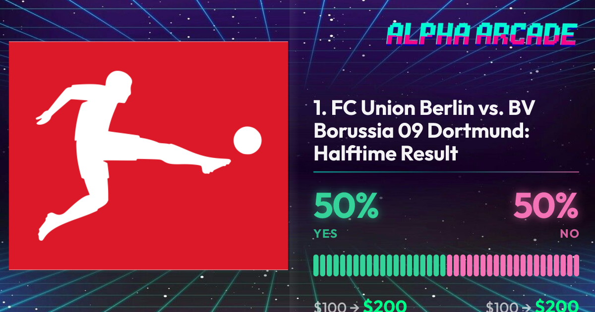 YES 50% / NO 50%