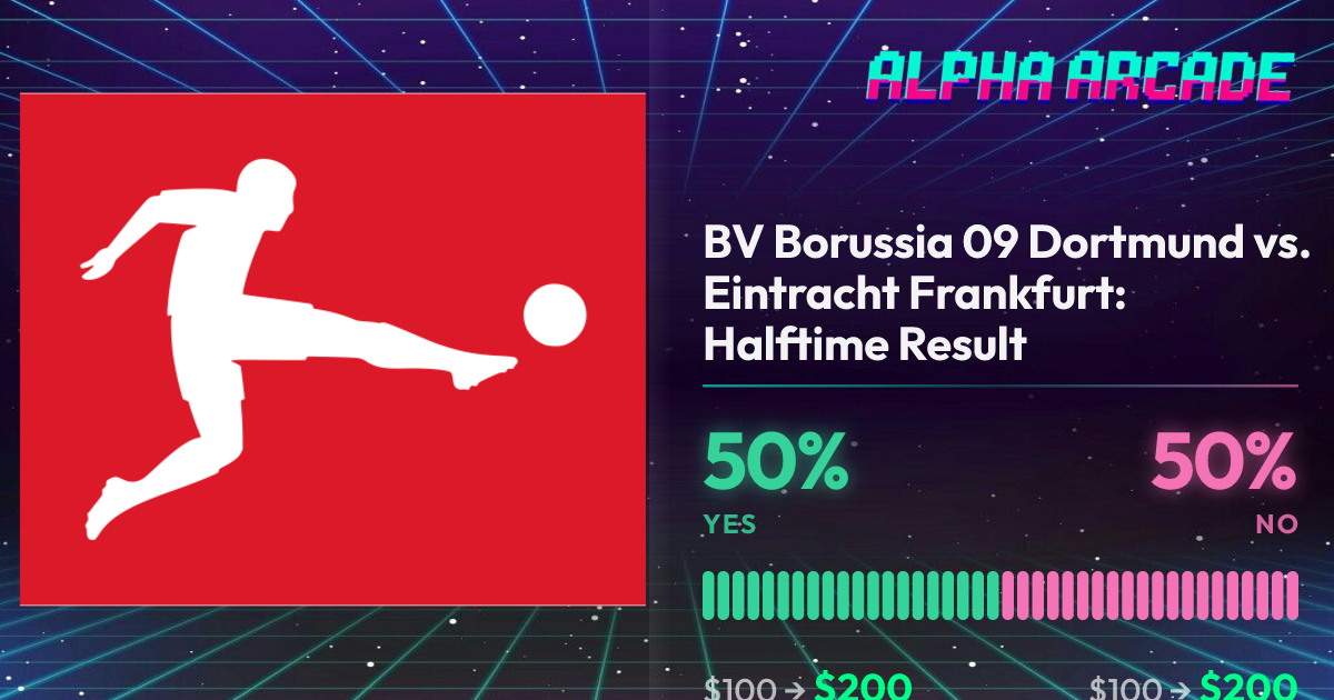 YES 50% / NO 50%