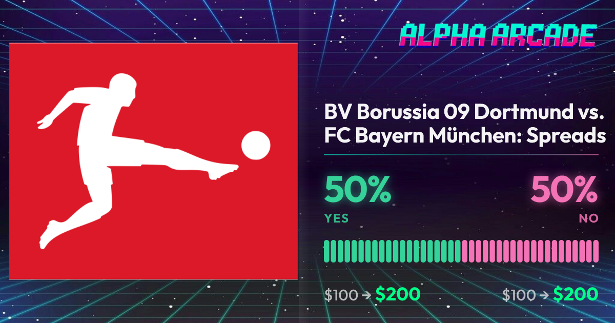 YES 50% / NO 50%