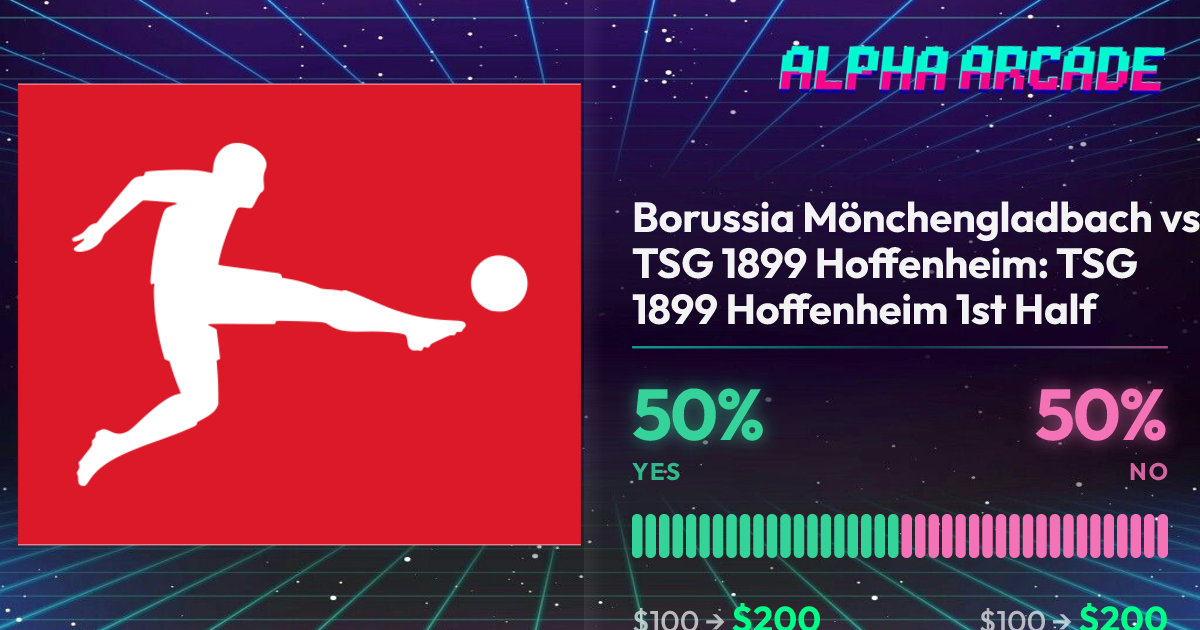 YES 50% / NO 50%