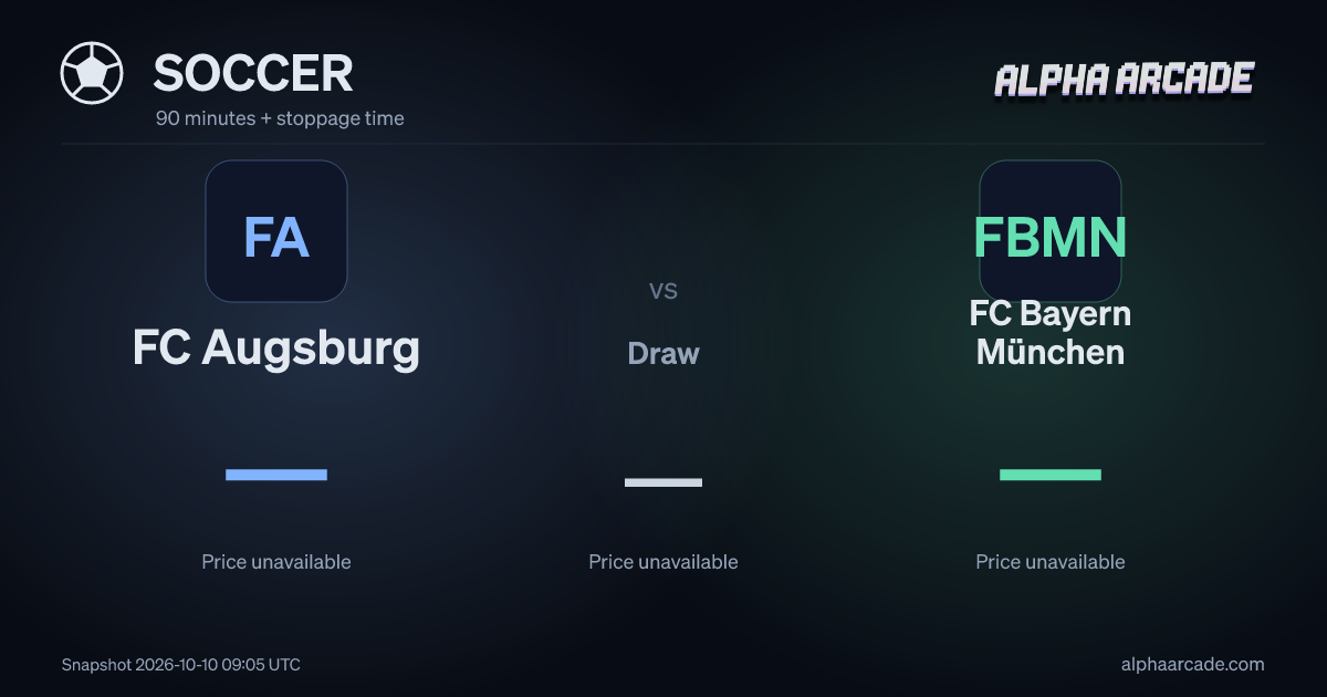SOCCER: FC Augsburg — / Draw — / FC Bayern München —