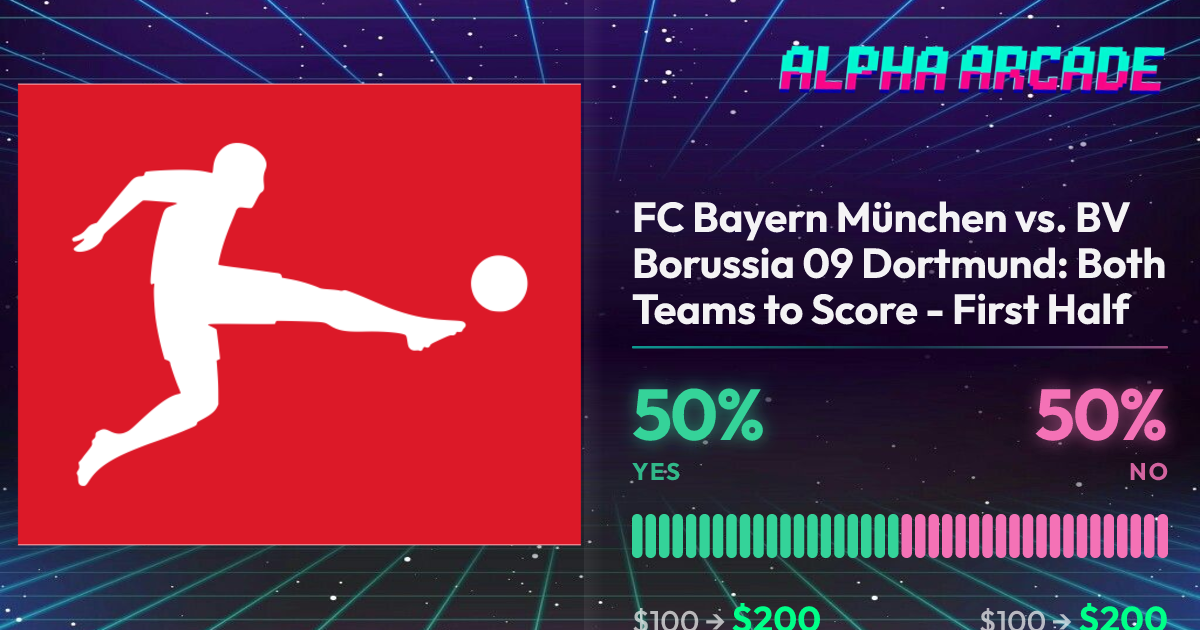 YES 50% / NO 50%