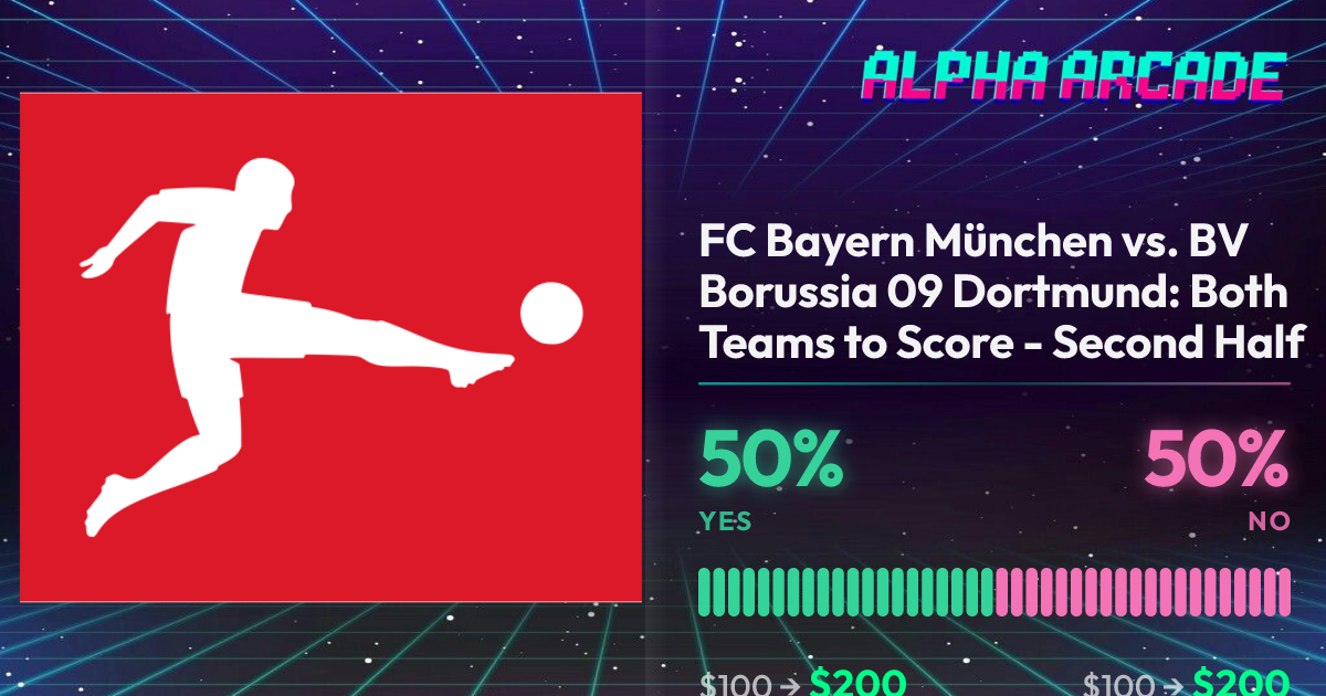 YES 50% / NO 50%