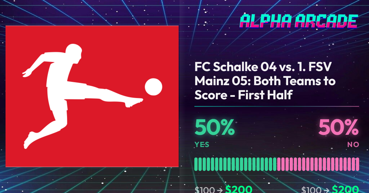 YES 50% / NO 50%