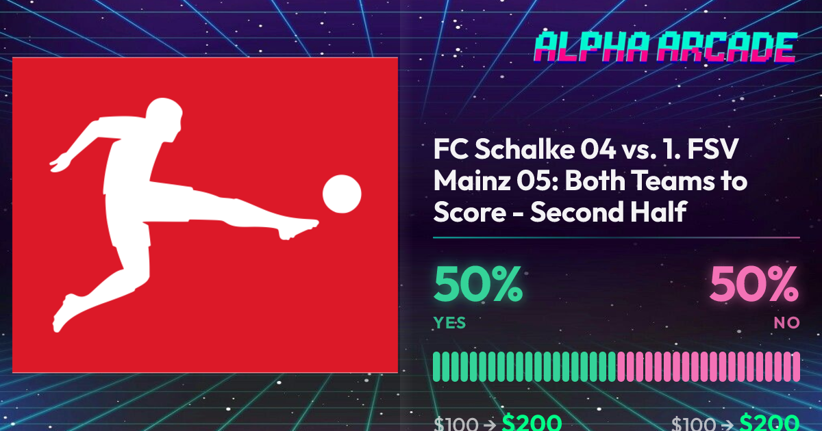 YES 50% / NO 50%