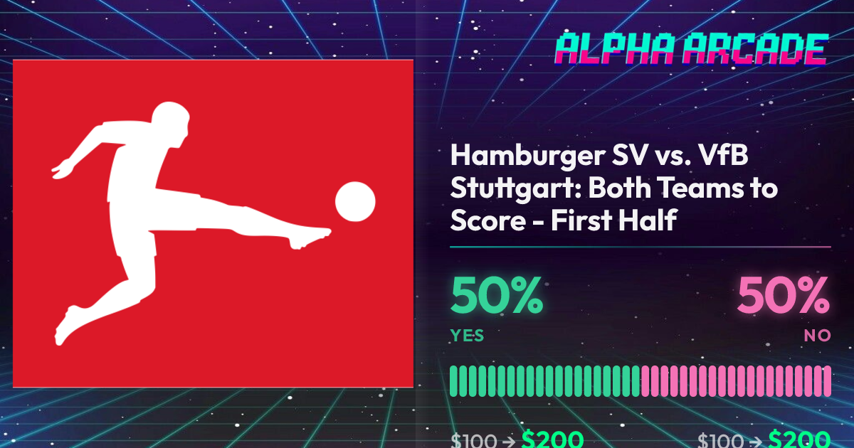 YES 50% / NO 50%