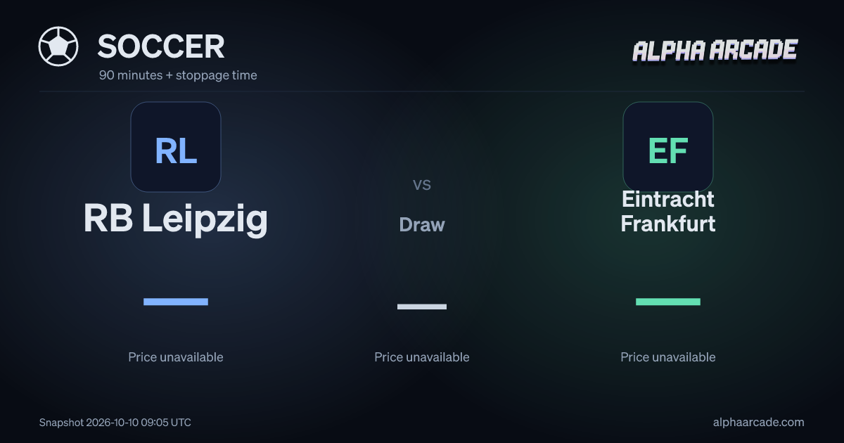 SOCCER: RB Leipzig — / Draw — / Eintracht Frankfurt —
