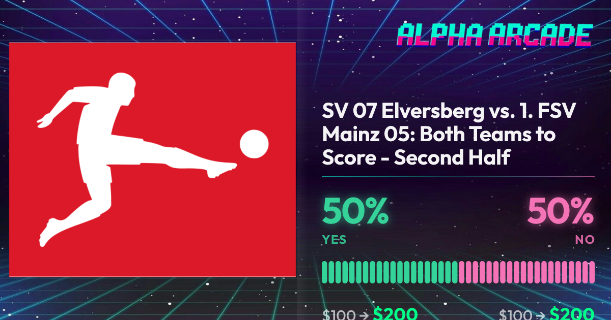 YES 50% / NO 50%