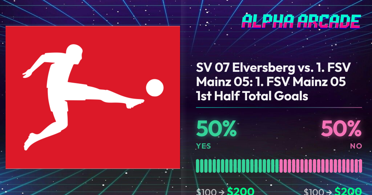 YES 50% / NO 50%