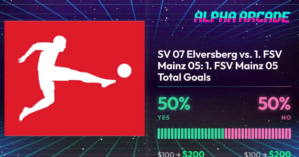 YES 50% / NO 50%