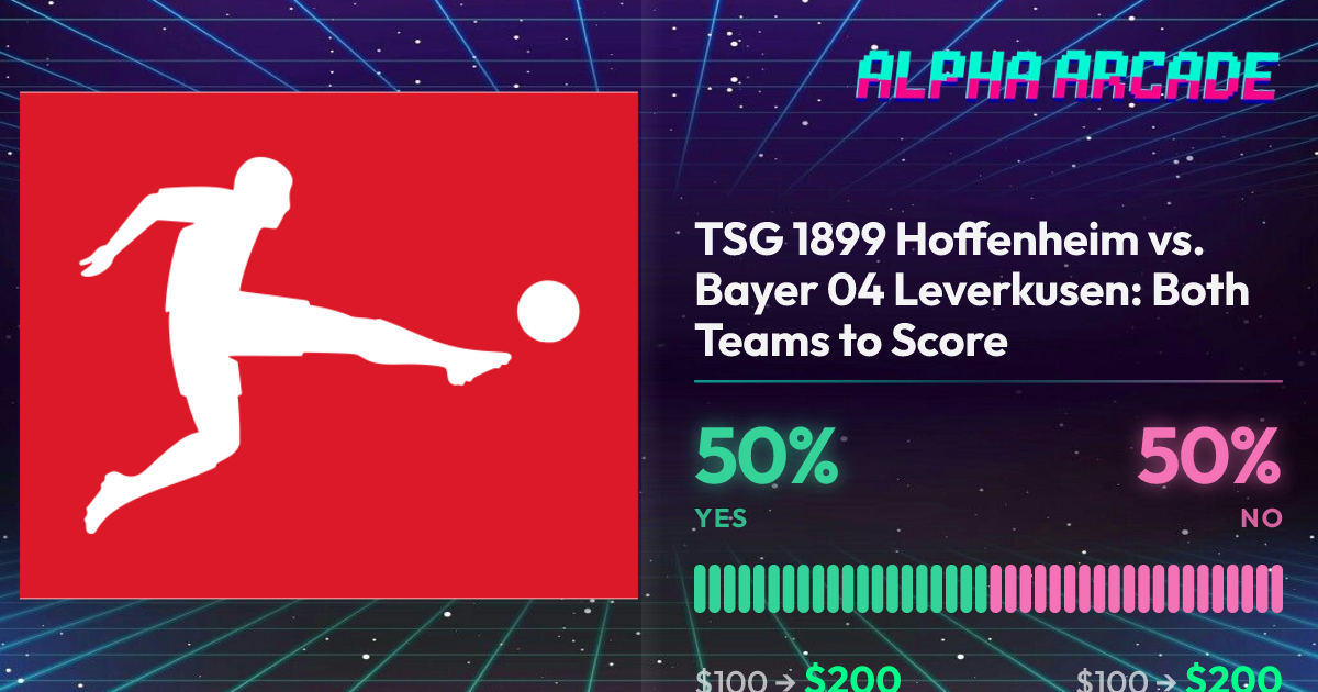 YES 50% / NO 50%
