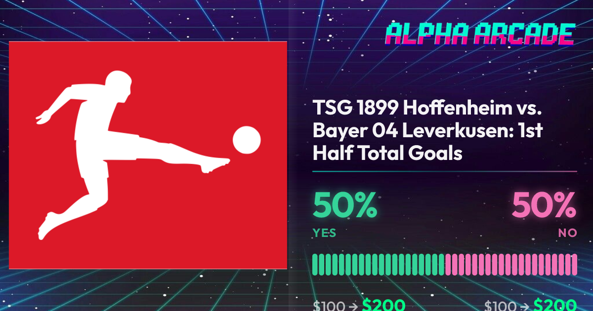 YES 50% / NO 50%