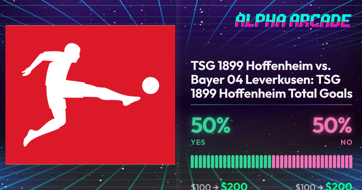 YES 50% / NO 50%