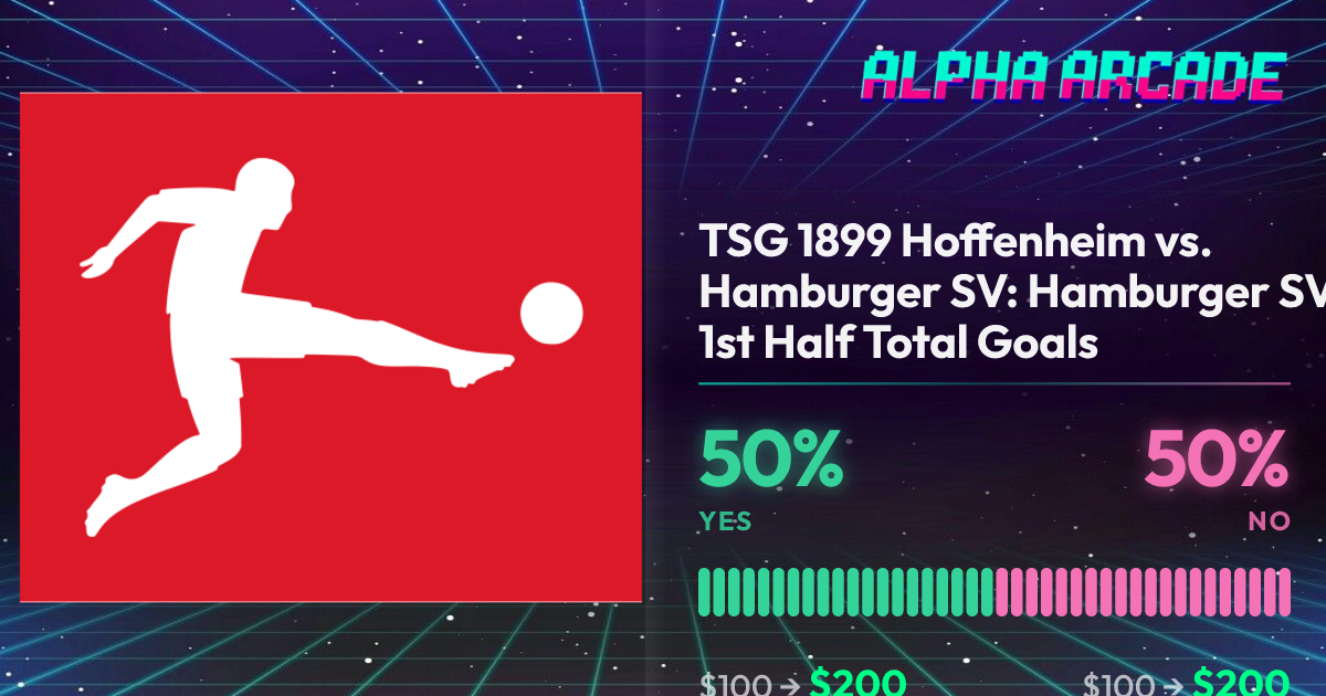 YES 50% / NO 50%