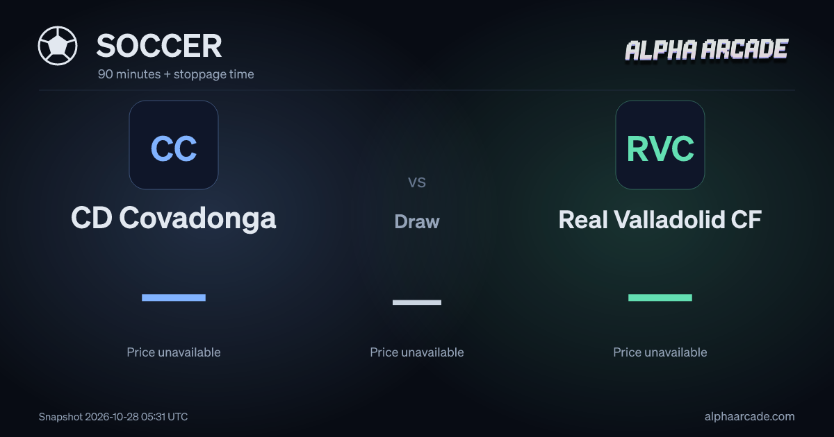 SOCCER: CD Covadonga — / Draw — / Real Valladolid CF —