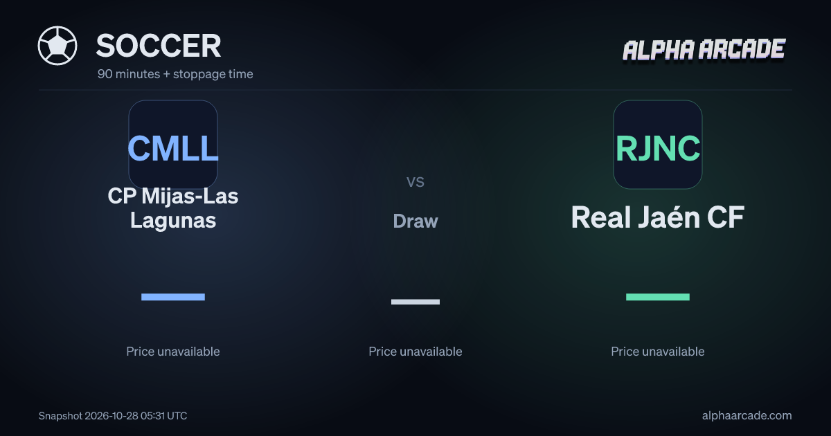 SOCCER: CP Mijas-Las Lagunas — / Draw — / Real Jaén CF —