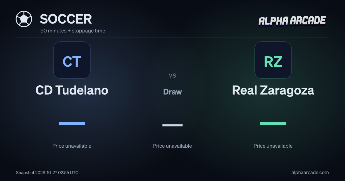 SOCCER: CD Tudelano — / Draw — / Real Zaragoza —