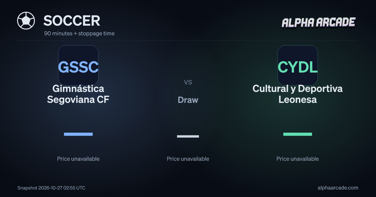 SOCCER: Gimnástica Segoviana CF — / Draw — / Cultural y Deportiva Leonesa —