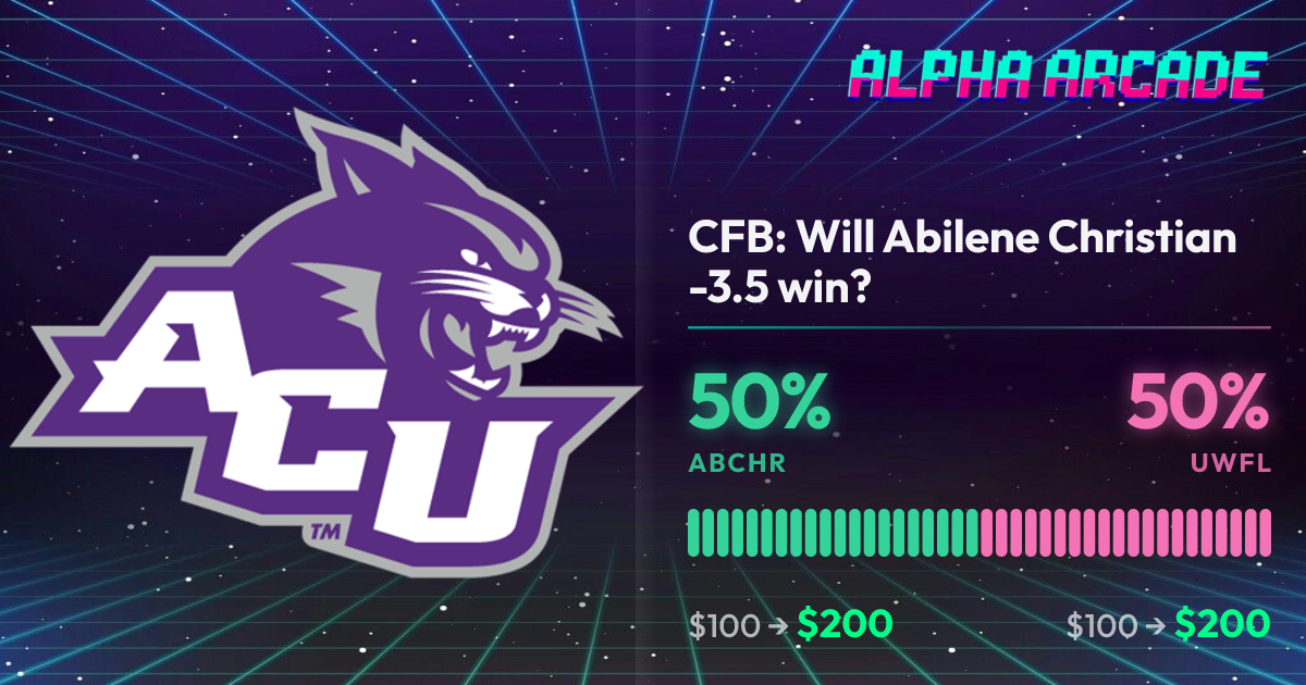 YES 50% / NO 50%