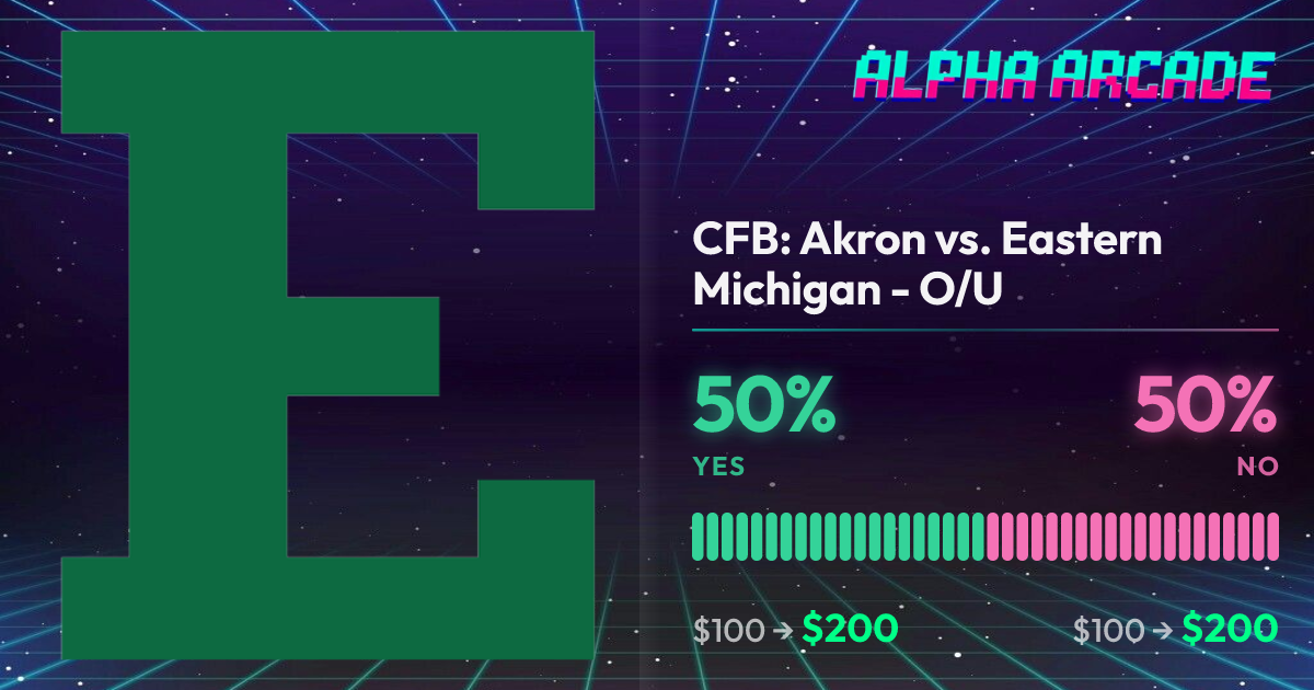 YES 50% / NO 50%