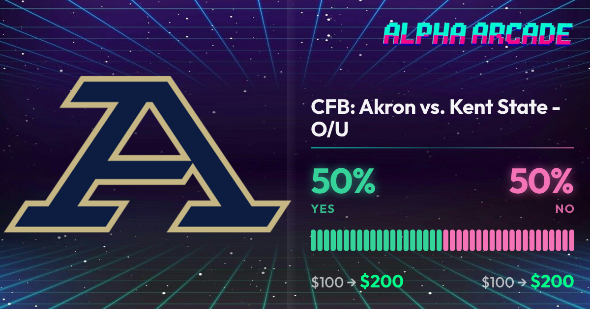 YES 50% / NO 50%