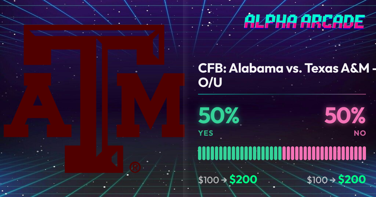 YES 50% / NO 50%