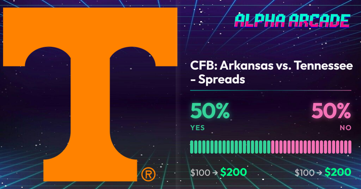 YES 50% / NO 50%