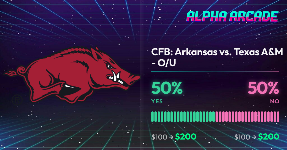 YES 50% / NO 50%
