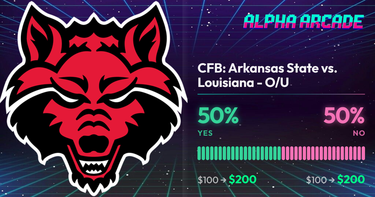 YES 50% / NO 50%