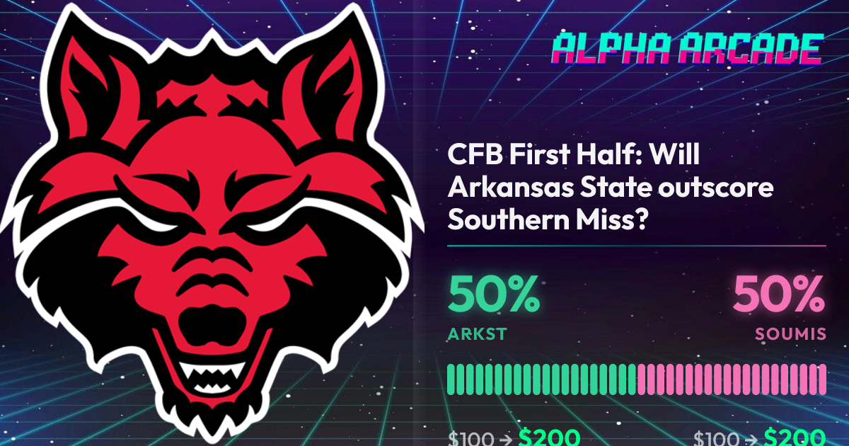 YES 50% / NO 50%
