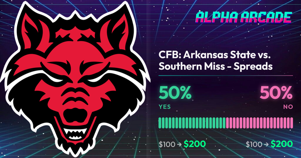 YES 50% / NO 50%