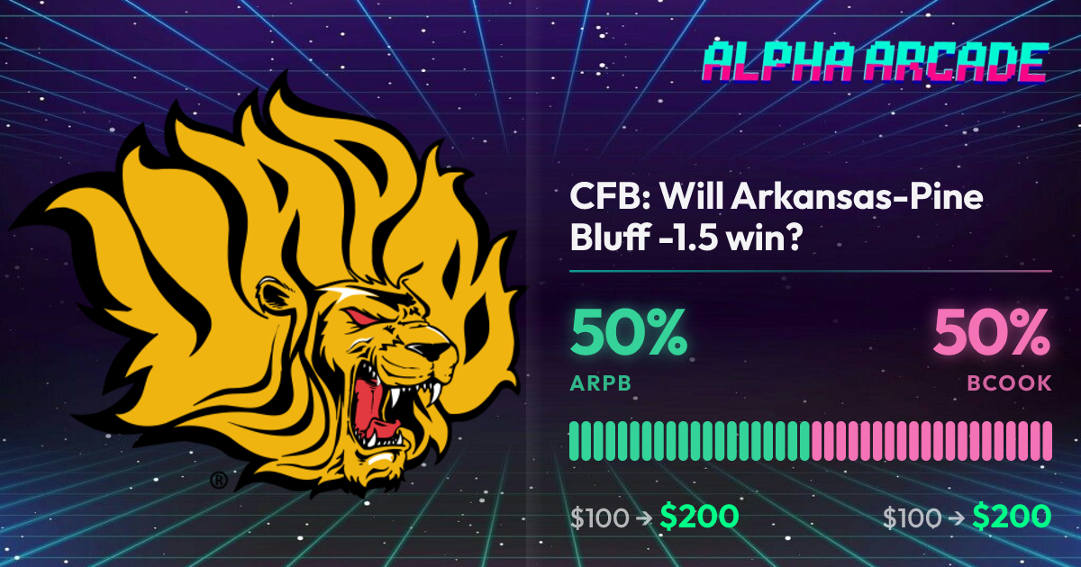 YES 50% / NO 50%