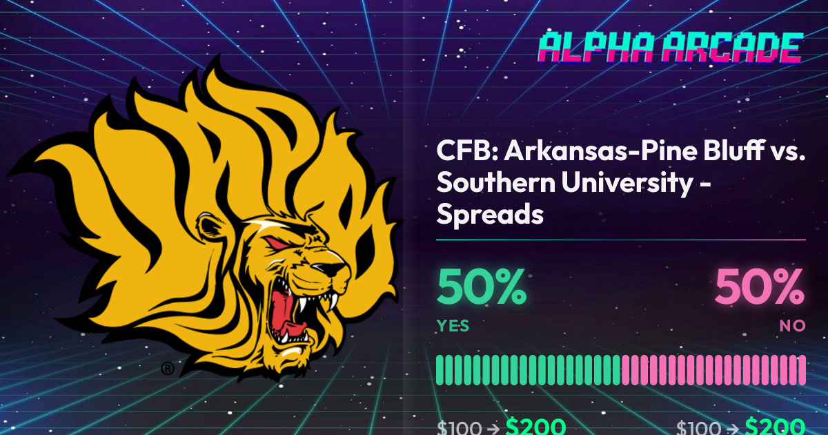 YES 50% / NO 50%