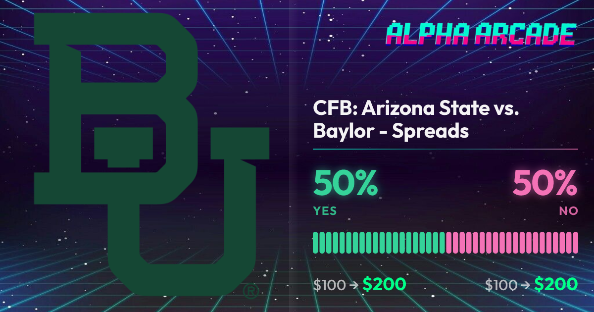 YES 50% / NO 50%