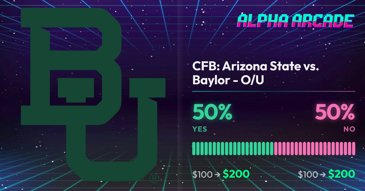 YES 50% / NO 50%