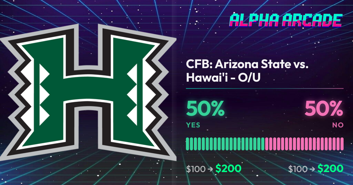 YES 50% / NO 50%