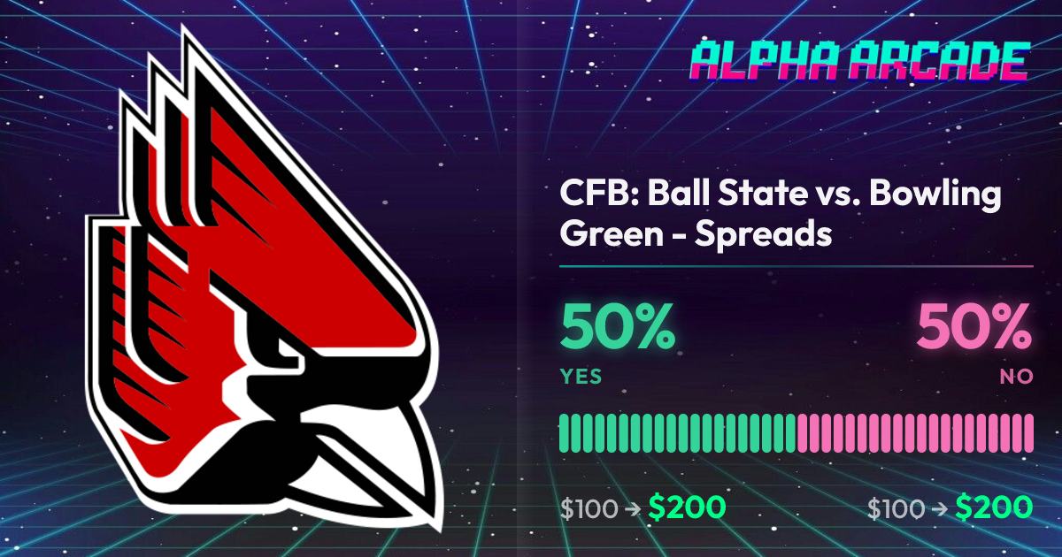 YES 50% / NO 50%