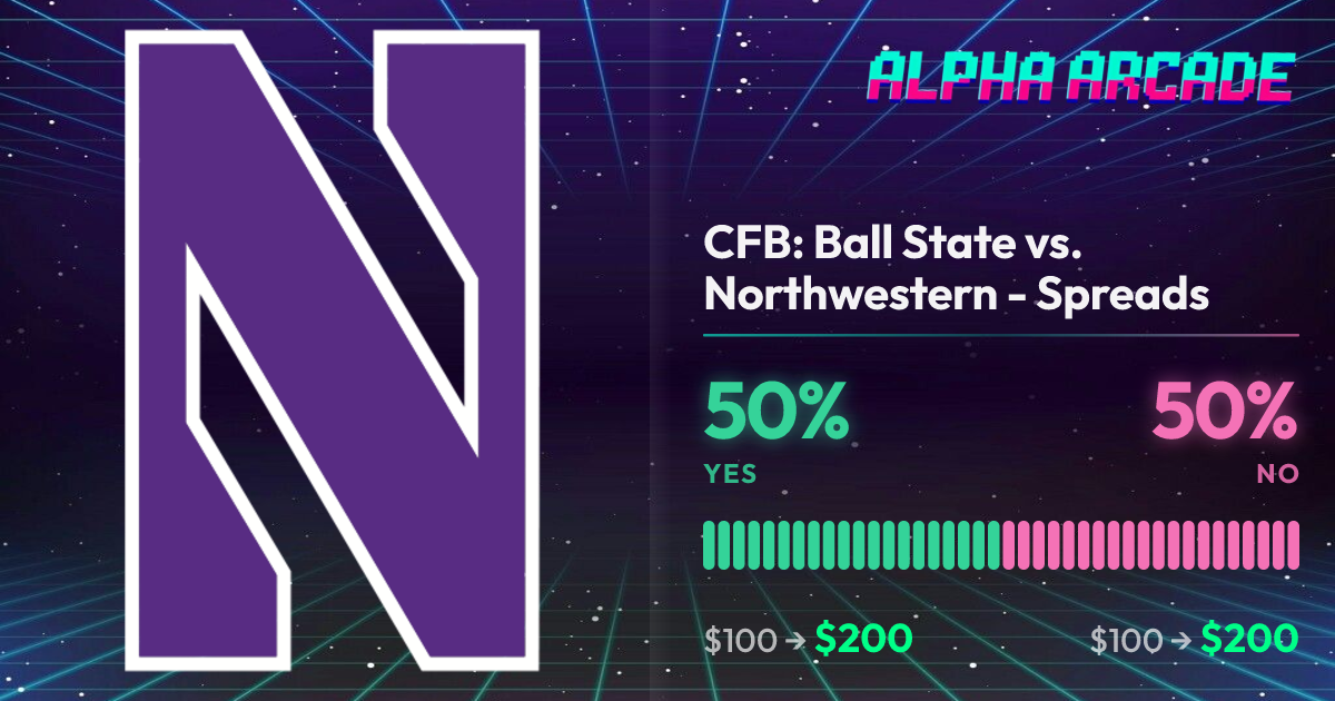 YES 50% / NO 50%
