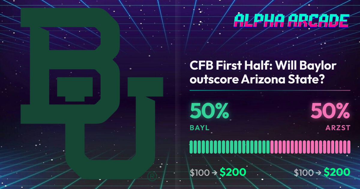 YES 50% / NO 50%