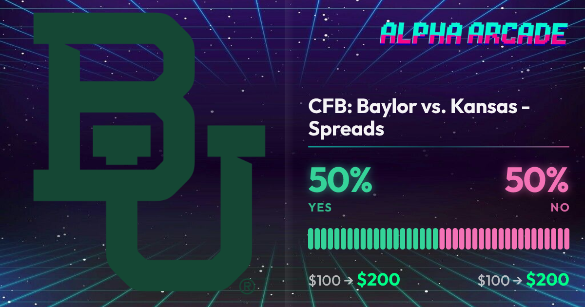 YES 50% / NO 50%