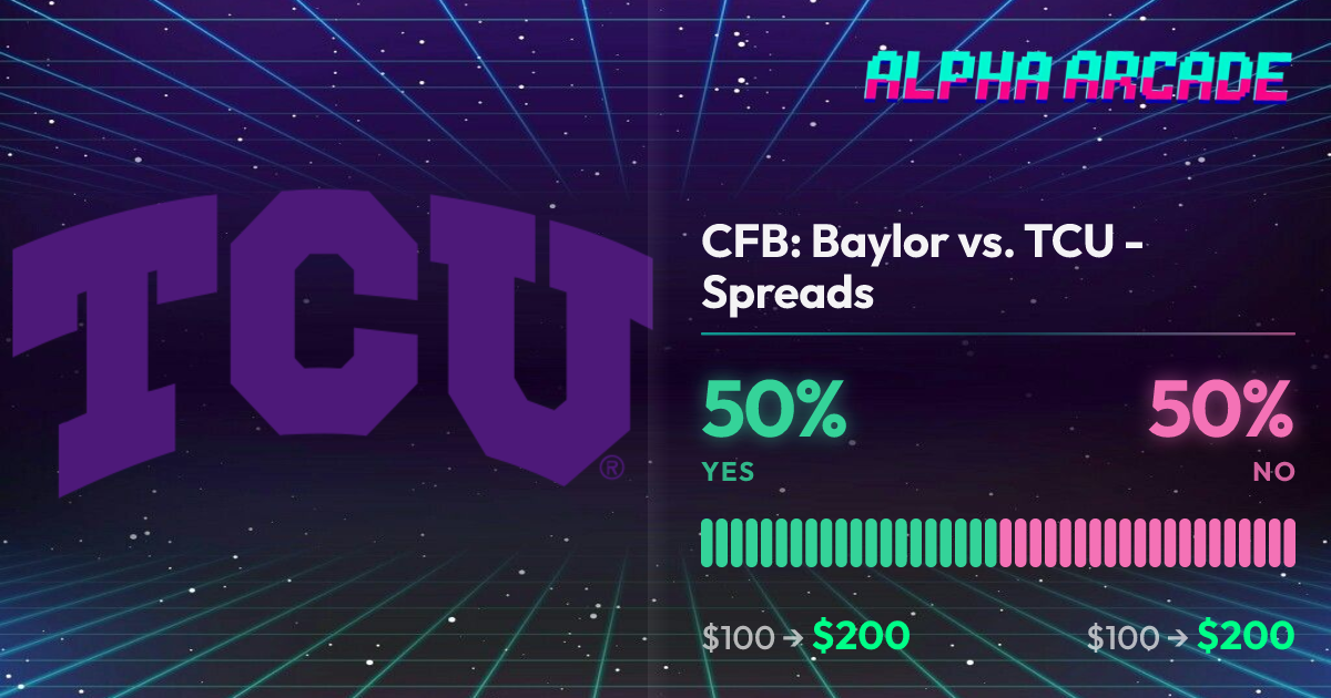 YES 50% / NO 50%