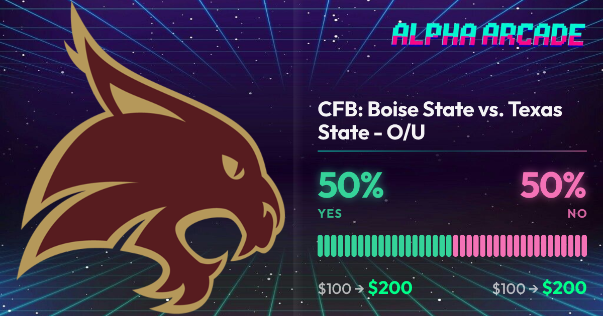 YES 50% / NO 50%